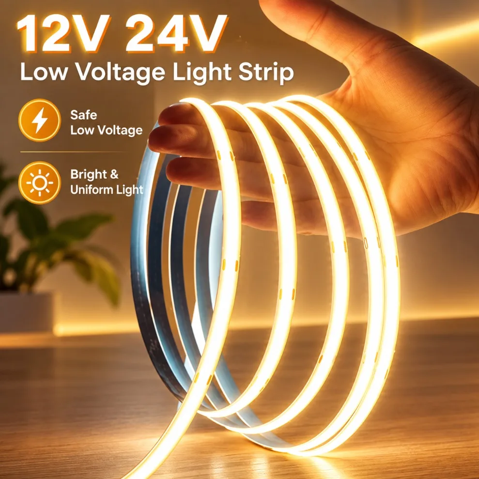 Lighting Decor And More - ไฟเส้น LED COB ขนาด 8 มม.