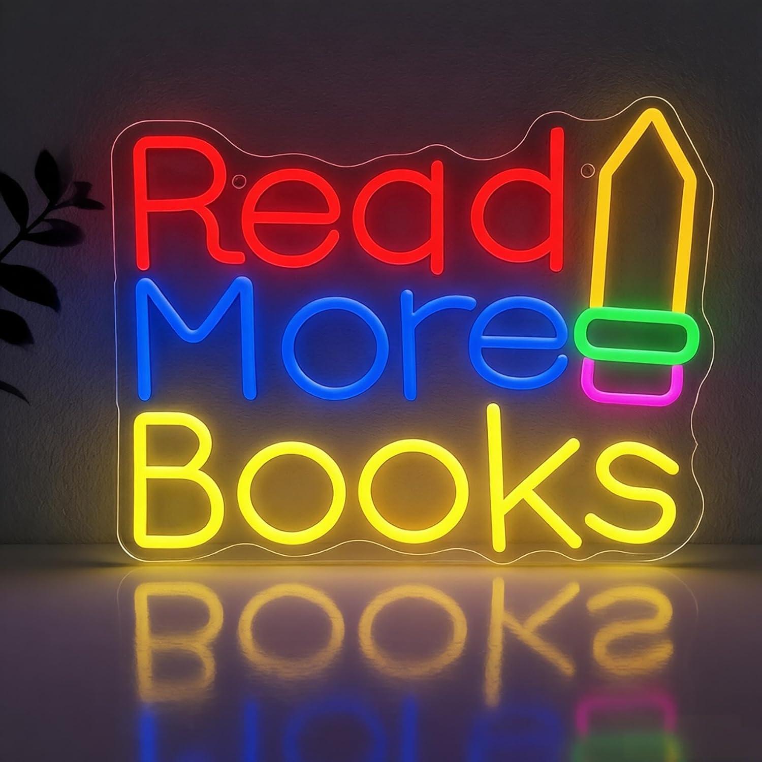 Lighting Decor And More - อ่านหนังสือเพิ่มเติม ป้ายไฟนีออน ไฟ LED ปรับความสว่างได้ผ่าน USB
