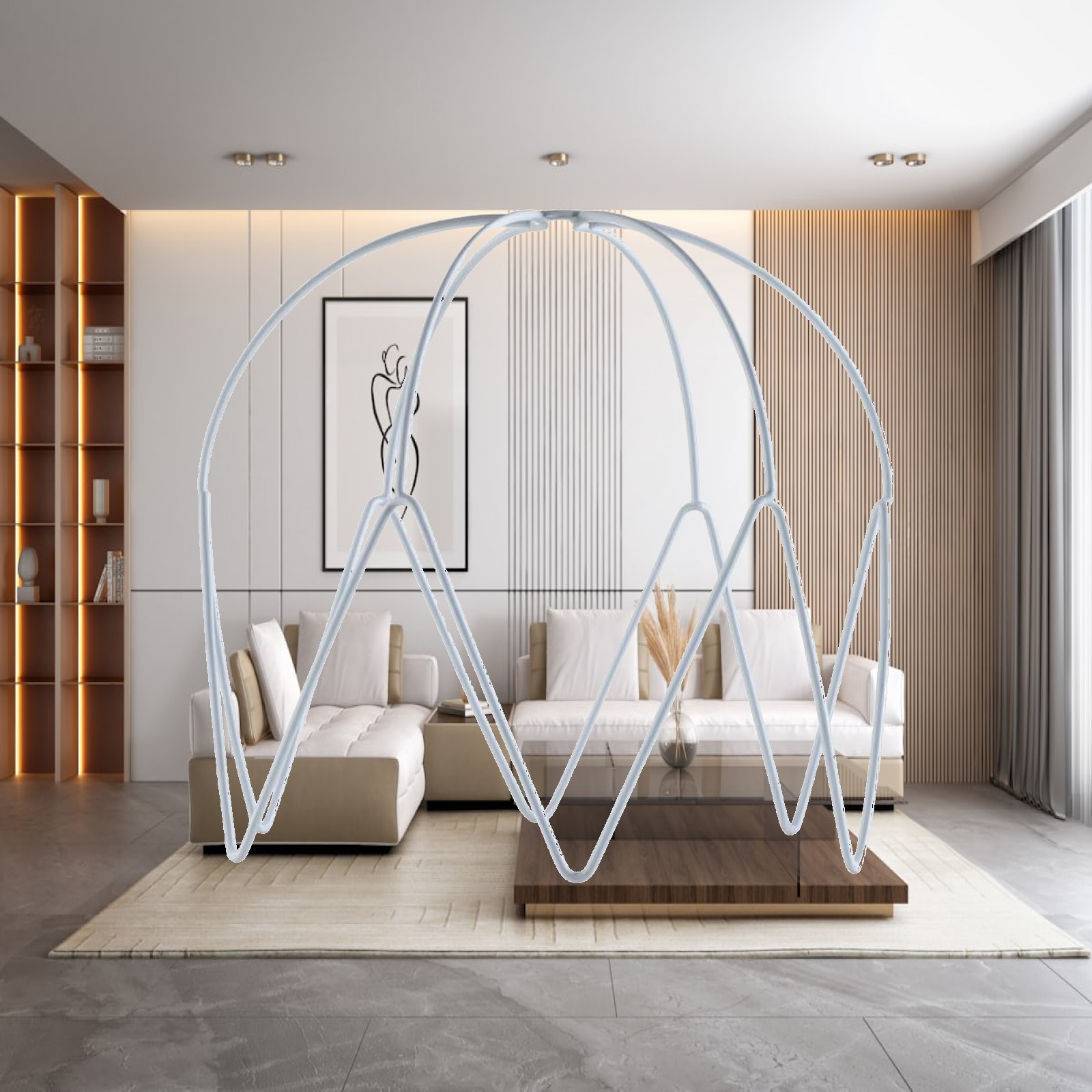 Geometric Lamp Shade - โครงโคมไฟโลหะรูปทรงเรขาคณิตสำหรับโคมไฟห้อย โคมไฟสั่งทำพิเศษ
