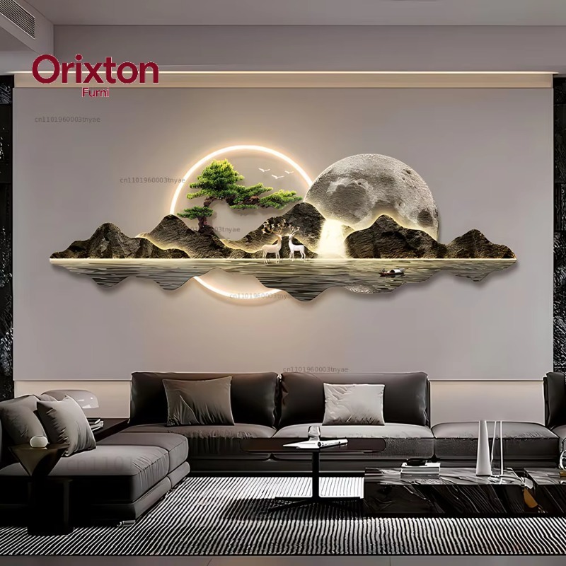 ภาพศิลปะติดผนัง LED สำหรับตกแต - Home Decor Lighting Wholesale บทวิจารณ์และราคา