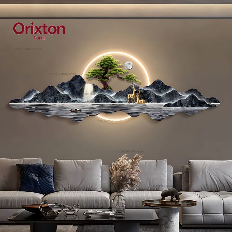 ภาพศิลปะติดผนัง LED สำหรับตกแต - Home Decor Lighting Wholesale บทวิจารณ์และราคา