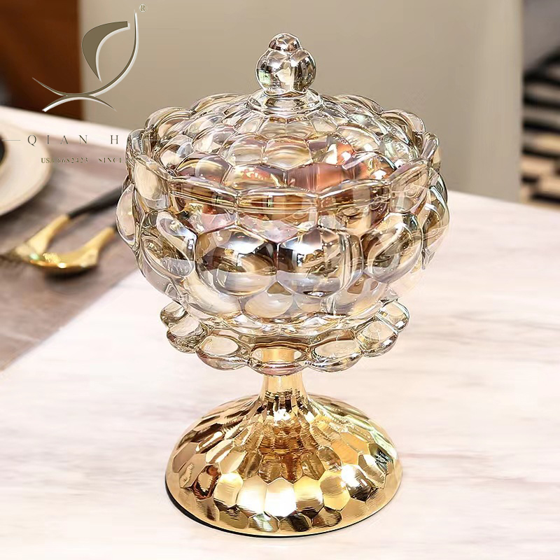 กระปุกแก้วโลหะตกแต่งบ้านสไตล์ย - Home Decor Lighting Wholesale บทวิจารณ์และราคา