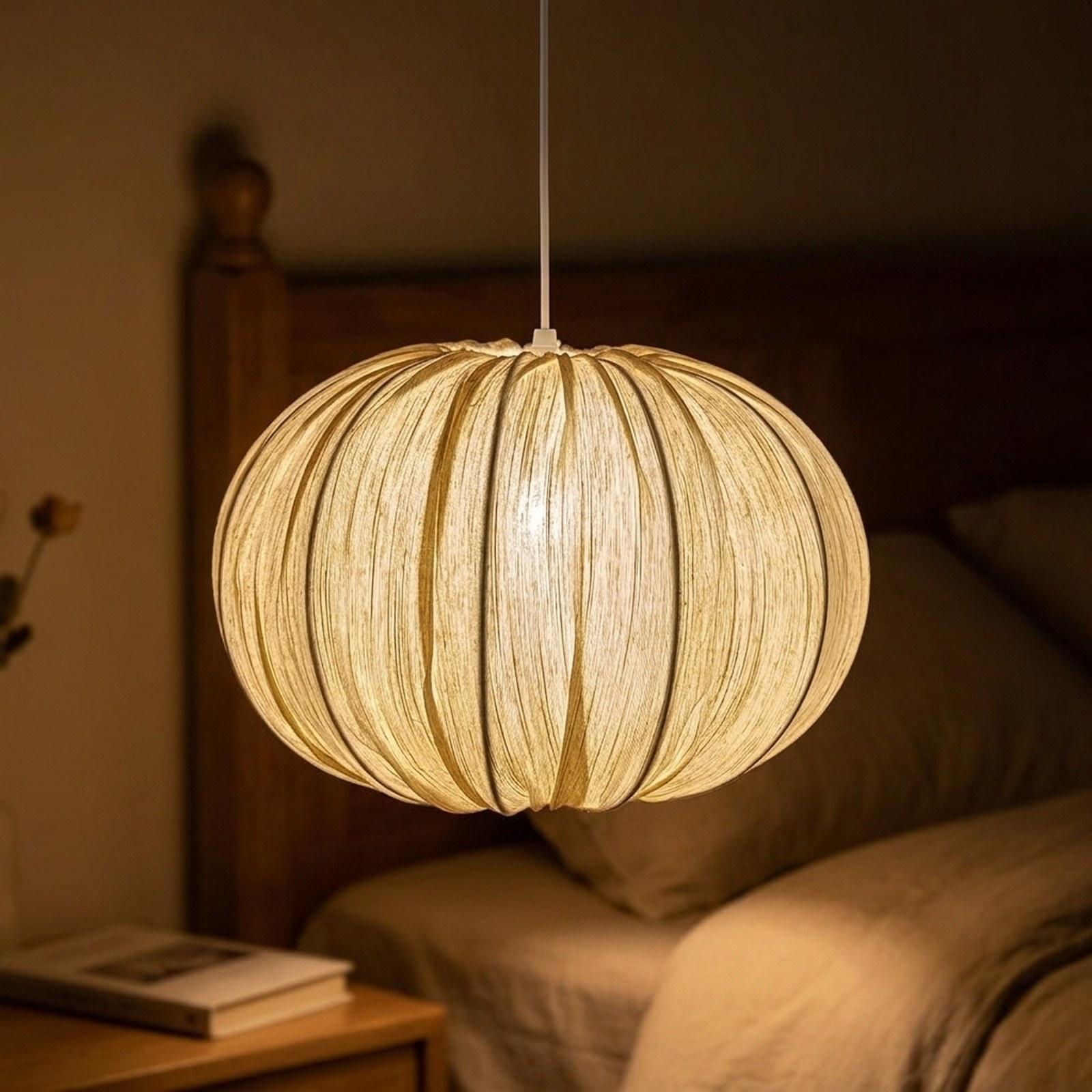 โคมไฟระย้ารูปฟักทอง โครงเหล็กห - Geometric Lamp Shade บทวิจารณ์และราคา