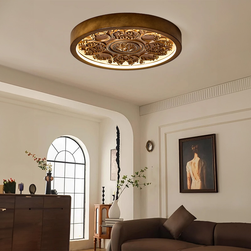 โคมไฟเพดานสไตล์ฝรั่งเศสวินเทจ  - Home Decor Lighting Wholesale บทวิจารณ์และราคา