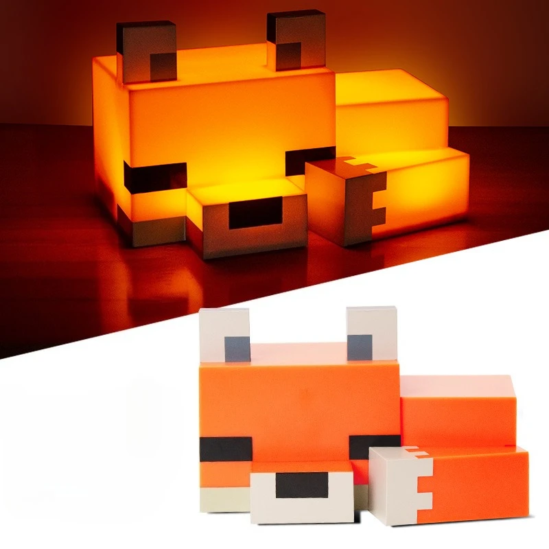 โคมไฟตั้งโต๊ะรูปสุนัขจิ้งจอกน่ - Lighting Decor Minecraft บทวิจารณ์และราคา