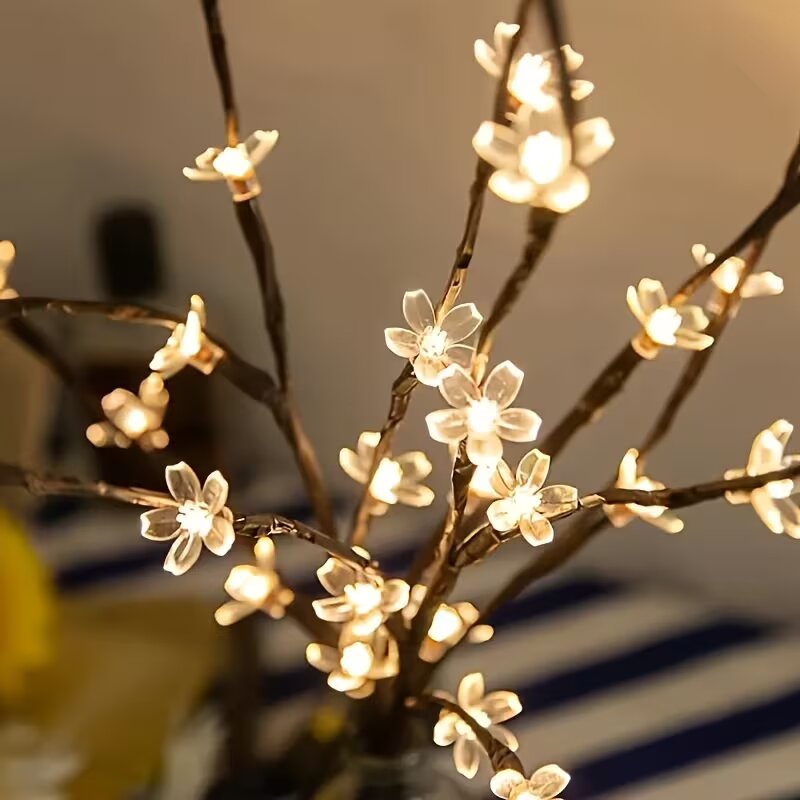 ไฟต้นซากุระ 20 LED 1/2 ชิ้น สำ - Lighting Decoration For Home บทวิจารณ์และราคา
