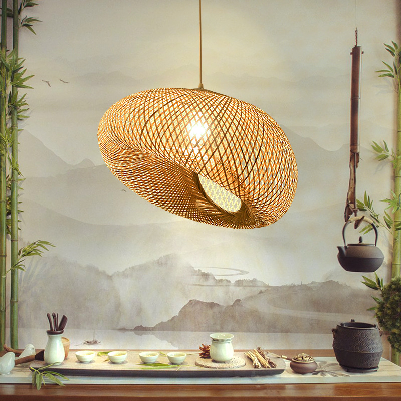 โคมไฟไม้ไผ่หวายดีไซน์เนอร์ งาน - Home Decor Lighting Wholesale บทวิจารณ์และราคา