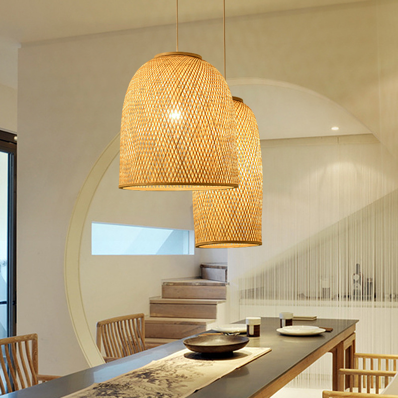 โคมไฟไม้ไผ่หวายดีไซน์เนอร์ งาน - Home Decor Lighting Wholesale บทวิจารณ์และราคา