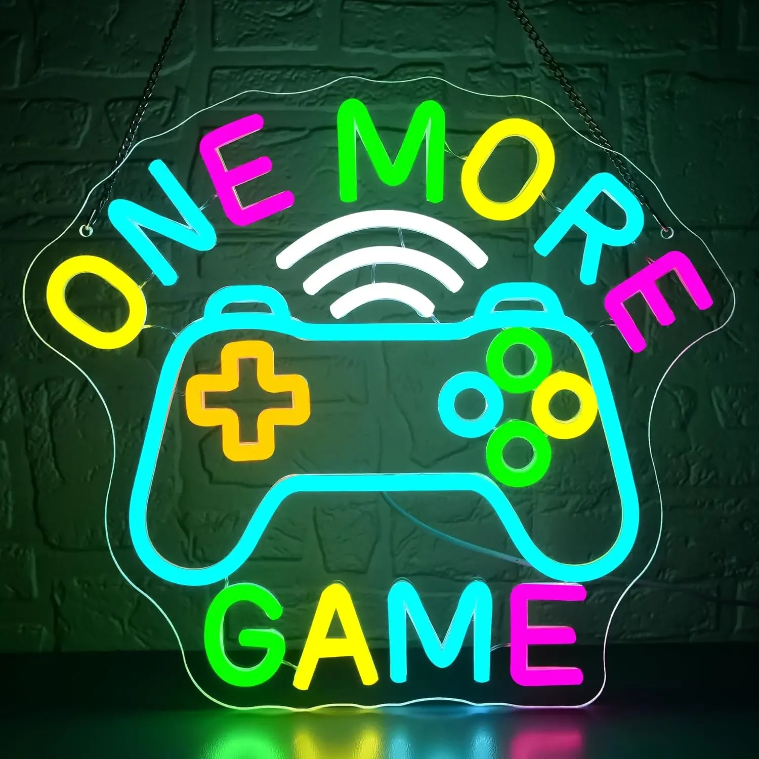 ป้ายไฟนีออน One More Game รูปค - Lighting Decor And More บทวิจารณ์และราคา