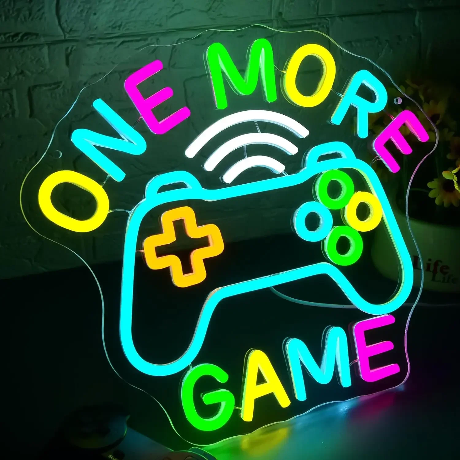 ป้ายไฟนีออน One More Game รูปค - Lighting Decor And More บทวิจารณ์และราคา